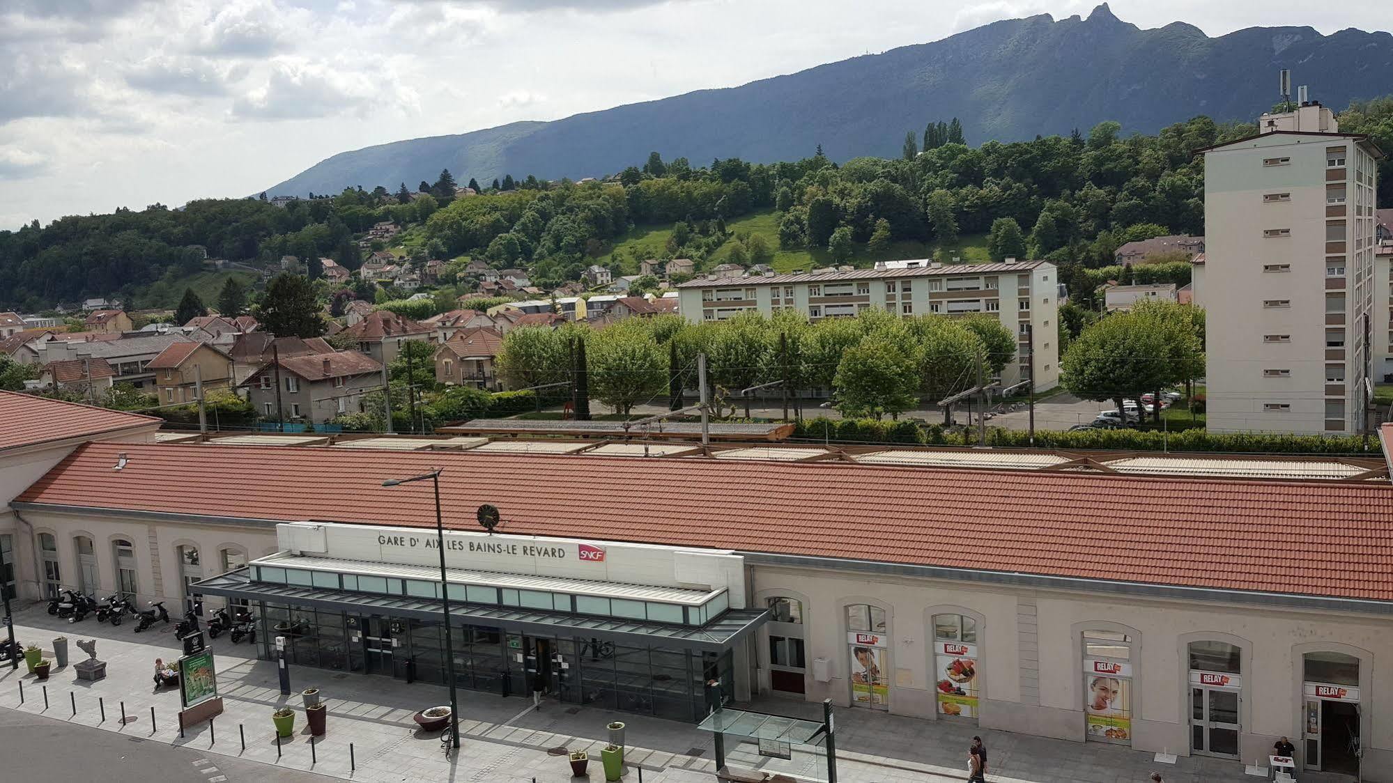 Hotel De La Gare Aix-les-Bains Zewnętrze zdjęcie